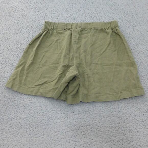 Banana Republic Shorts Womens Small Linen Blend Pull On Green Casual - Picture 2 of 7